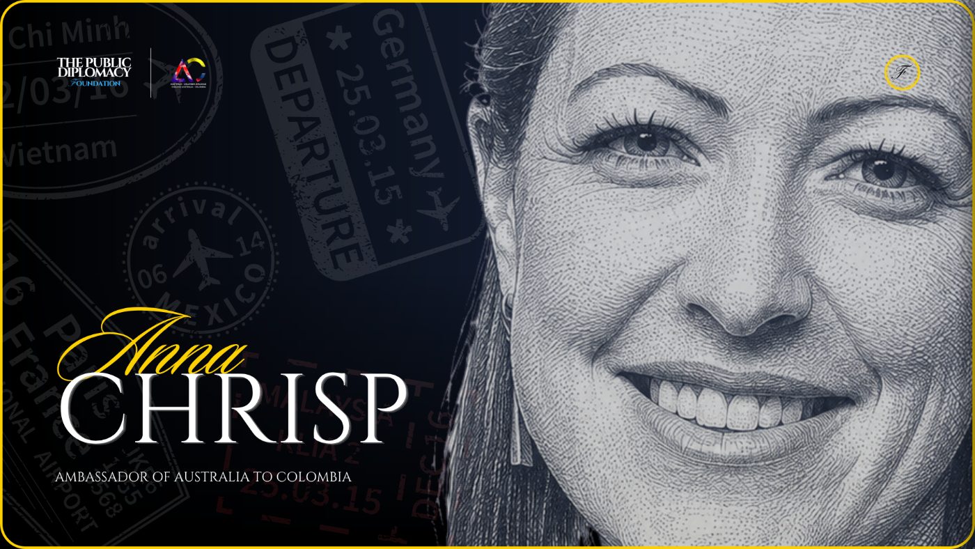 Diplomatic Passport with Anna Chrisp, Ambassador of Australia to Colombia