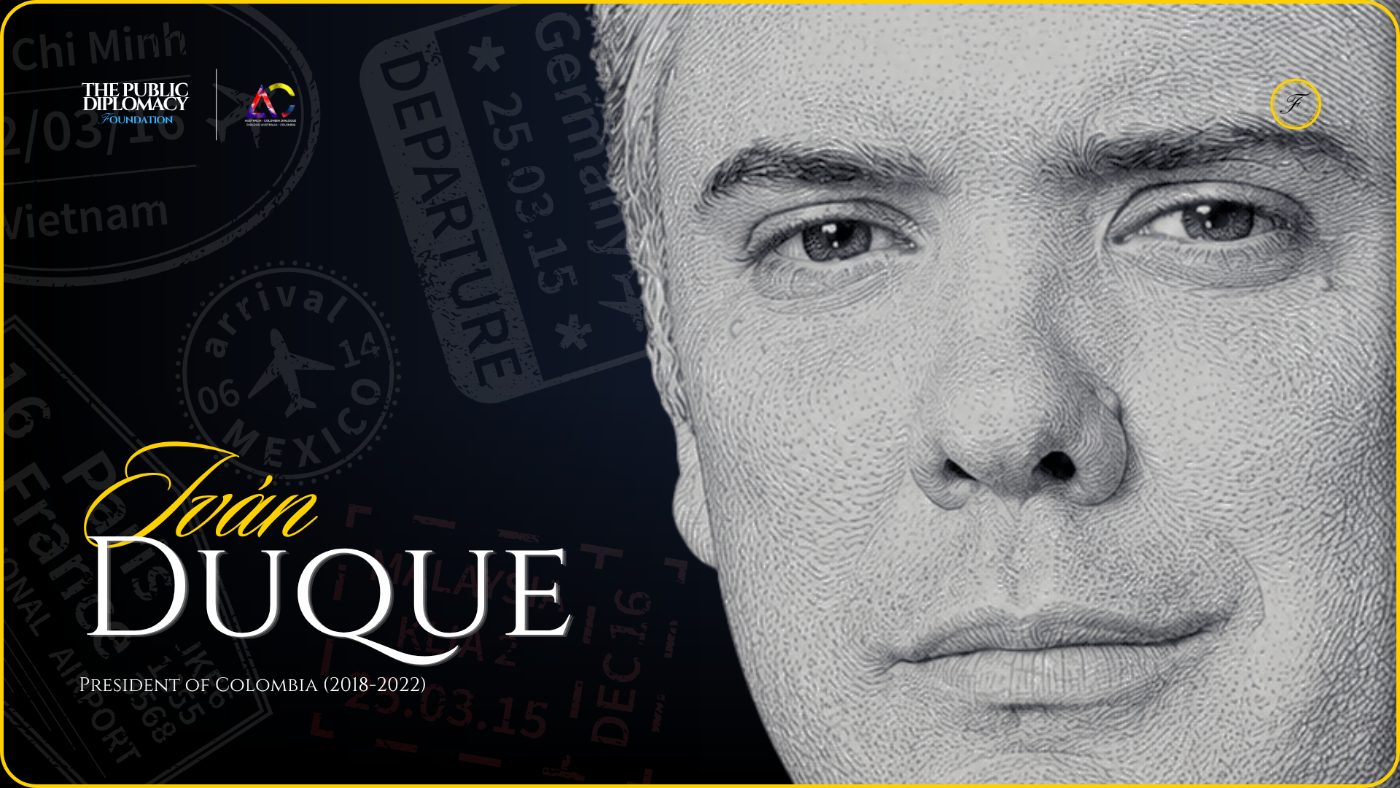 Diplomatic Passport with Iván Duque, President of Colombia 2018–2022